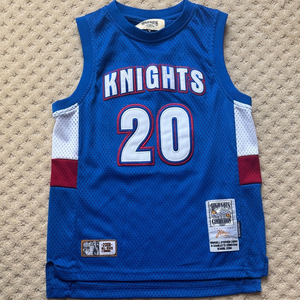 Steph Curry High school jersey